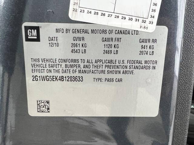 2011 Chevrolet Impala LT Fleet