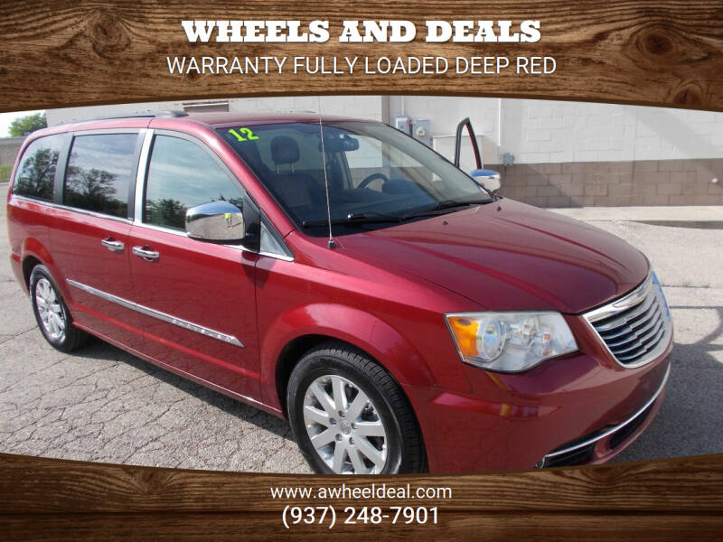 2012 Chrysler Town and Country for sale at Wheels and Deals in New Lebanon OH