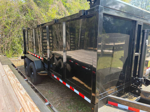 2026 Triple Crown Trailer 7X16 SUPER DUTY DUMP 14K