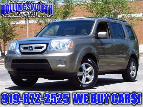 2010 Honda Pilot for sale at Hollingsworth Auto Sales in Raleigh NC