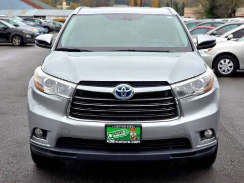 2016 Toyota Highlander Hybrid Limited Platinum