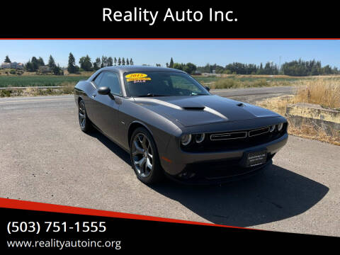 2015 Dodge Challenger for sale at Reality Auto Inc. in Salem OR