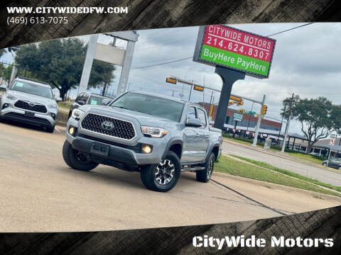 2019 Toyota Tacoma for sale at CityWide Motors in Garland TX