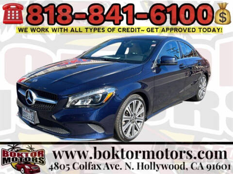 2018 Mercedes-Benz CLA for sale at Boktor Motors in North Hollywood CA