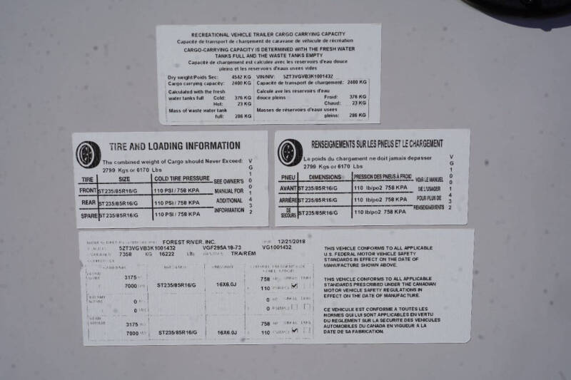 2019 Forest River ROGUE BY VENGEANCE