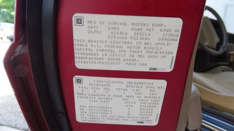 1993 Cadillac Allante