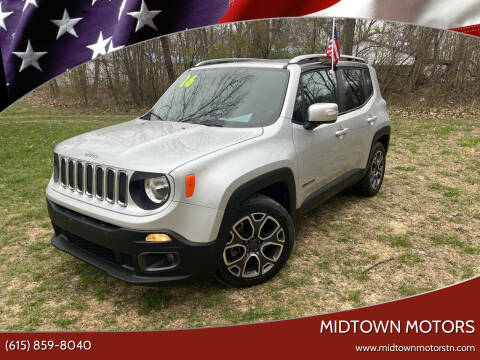 2016 Jeep Renegade for sale at Midtown Motors in Greenbrier TN