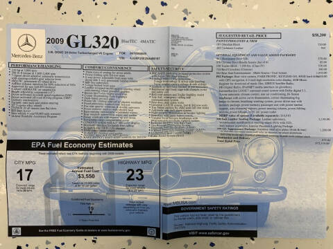 2009 Mercedes-Benz GL-Class GL 320 BlueTEC