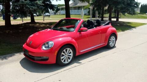 2013 Volkswagen Beetle Convertible for sale at Heartbeat Used Cars & Trucks in Harrison Township MI