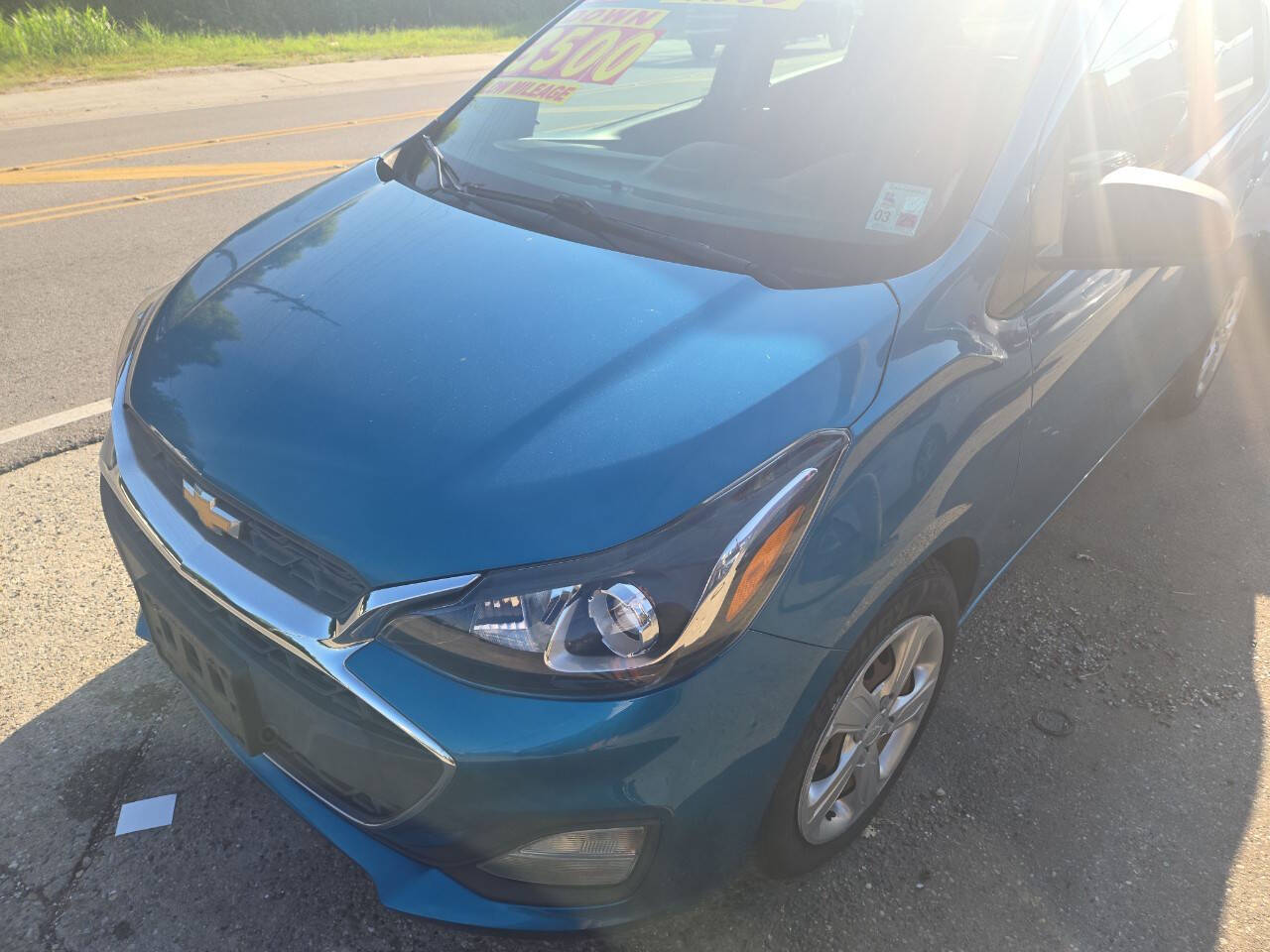 Blue 2019 Chevrolet Spark LS CVT LS CVT 4dr Hatchback 10