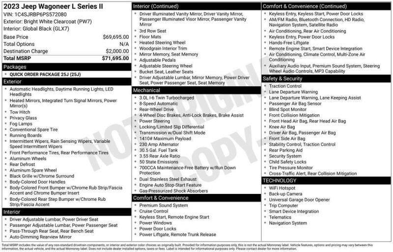 2023 Jeep Wagoneer L Series II