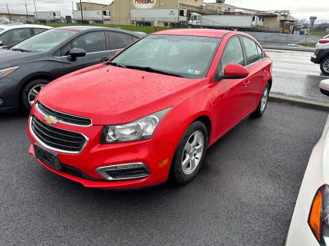2016 Chevrolet Cruze Limited for sale at Countryside Auto Sales in Fredericksburg PA