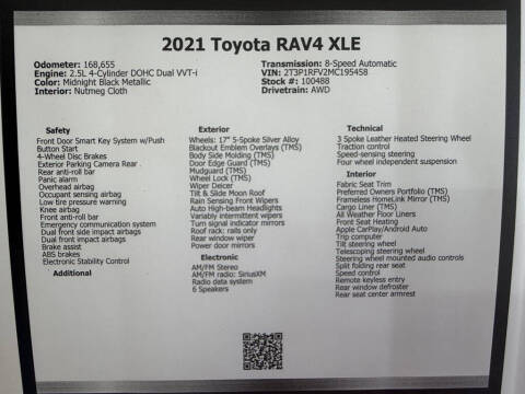 2021 Toyota RAV4 XLE