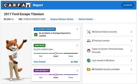 2017 Ford Escape Titanium