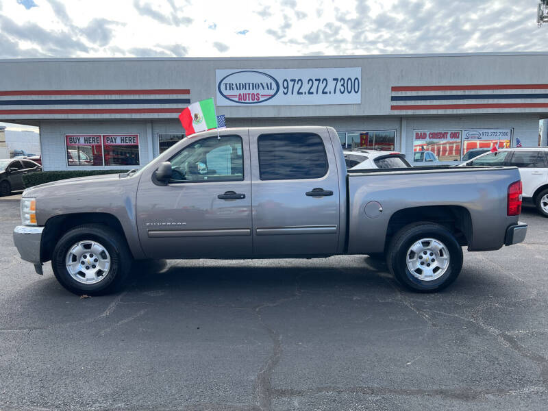 2012 Chevrolet Silverado 1500 for sale at Traditional Autos in Dallas TX