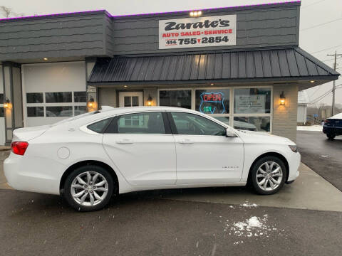 2017 Chevrolet Impala for sale at Zarate's Auto Sales in Big Bend WI