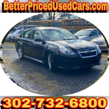 2013 Subaru Legacy for sale at Better Priced Used Cars in Frankford DE