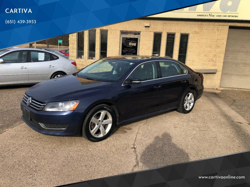 2014 Volkswagen Passat for sale at CARTIVA in Stillwater MN
