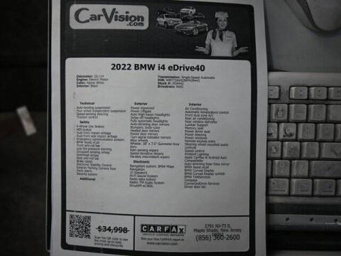 2022 BMW i4 eDrive40 Gran Coupe