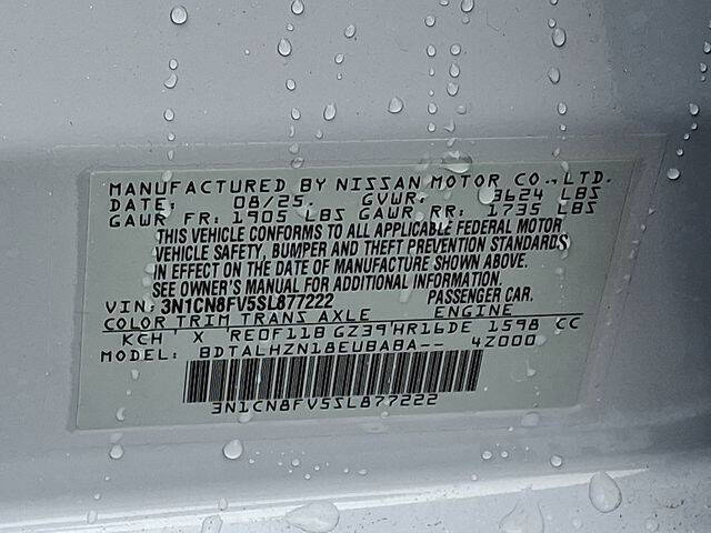 2025 Nissan Versa SR