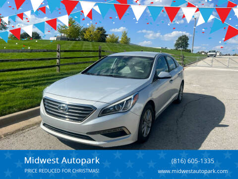 2015 Hyundai Sonata for sale at Midwest Autopark in Kansas City MO