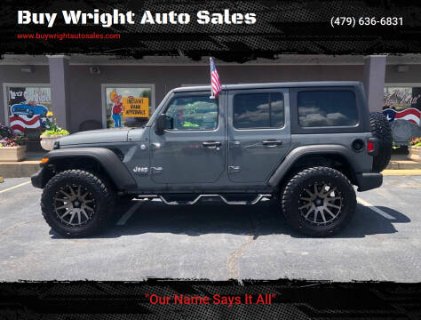 2020 Jeep Wrangler Unlimited for sale at Buy Wright Auto Sales in Rogers AR