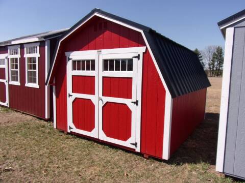  10 x 12 barn for sale at Extra Sharp Autos in Montello WI