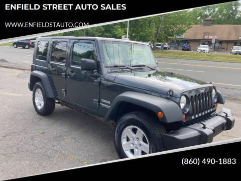2010 Jeep Wrangler Unlimited for sale at ENFIELD STREET AUTO SALES in Enfield CT