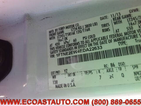 2014 Ford E-Series E-250