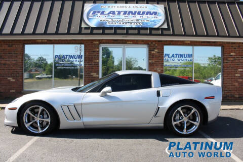 2010 Chevrolet Corvette for sale at Platinum Auto World in Fredericksburg VA