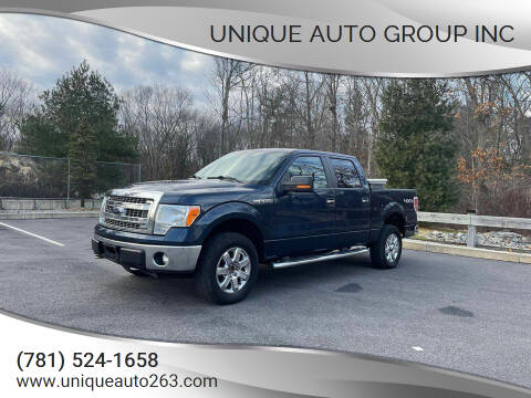 2014 Ford F-150 for sale at Unique Auto Group Inc in Whitman MA