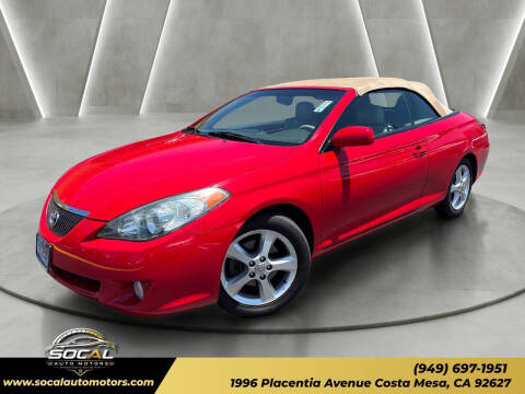 2005 Toyota Camry Solara SLE V6