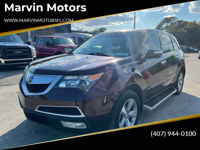 2013 Acura MDX for sale at Marvin Motors in Kissimmee FL