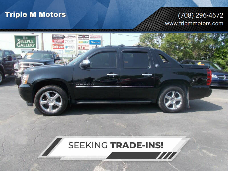 2013 Chevrolet Avalanche for sale at Triple M Motors in Saint John IN