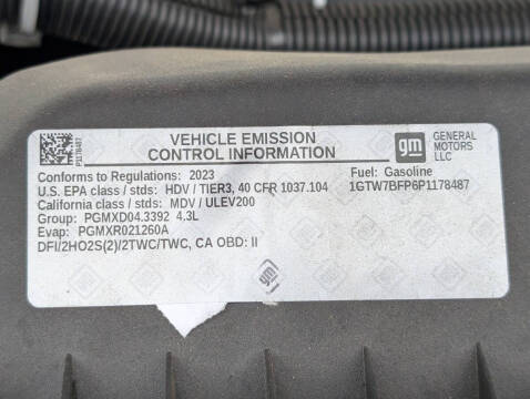 2023 GMC Savana 2500