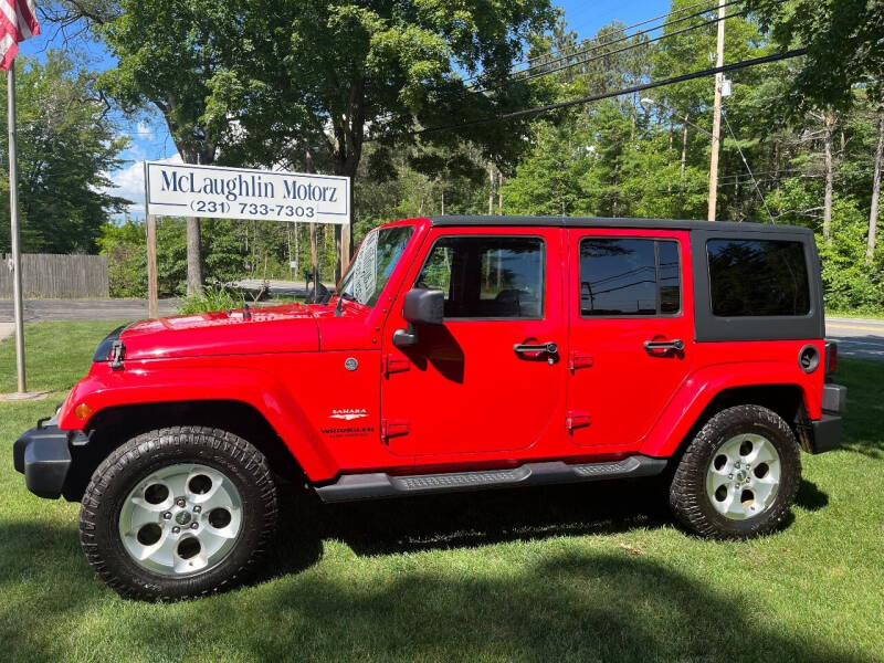 2014 Jeep Wrangler Unlimited for sale at McLaughlin Motorz in North Muskegon MI