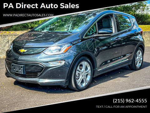 2017 Chevrolet Bolt EV for sale at PA Direct Auto Sales in Levittown PA