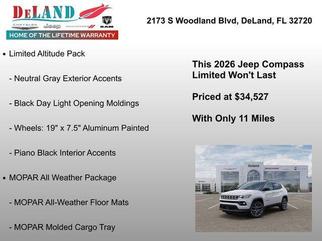 2026 Jeep Compass Limited