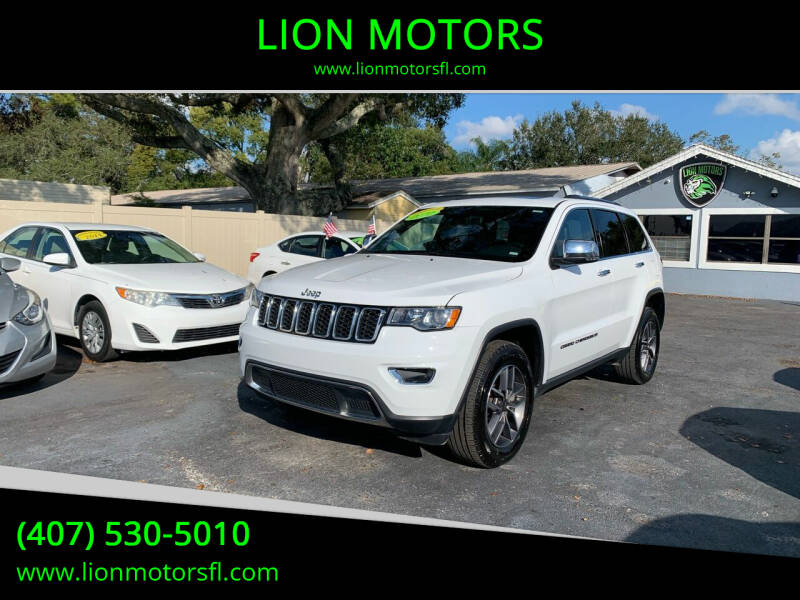 2022 Jeep Grand Cherokee WK for sale at LION MOTORS in Orlando FL