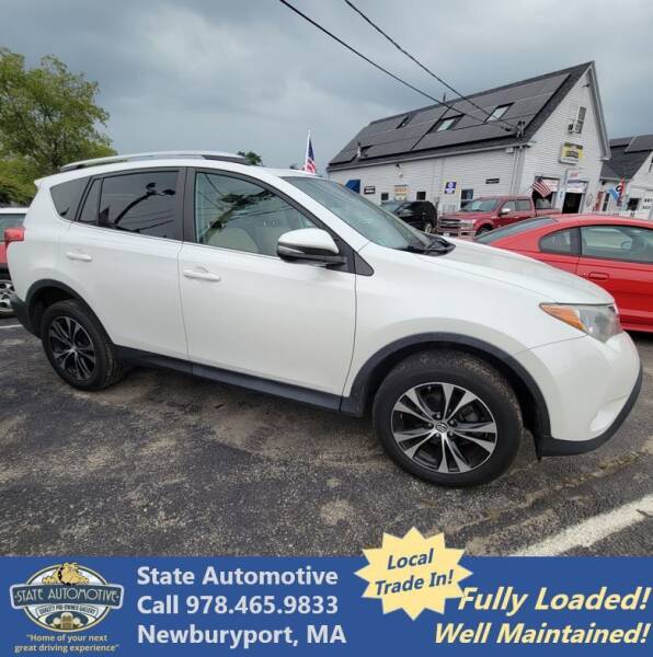 2015 Toyota RAV4 for sale at State Automotive Sales in Newburyport MA