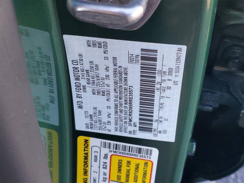 2024 Ford Bronco Sport Badlands