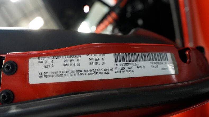 2001 Plymouth Prowler