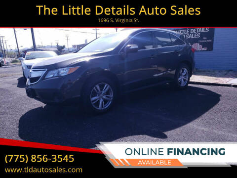 2015 Acura RDX for sale at The Little Details Auto Sales in Reno NV