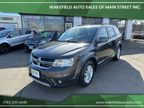 2016 Dodge Journey for sale at Wakefield Auto Sales of Main Street Inc. in Wakefield MA