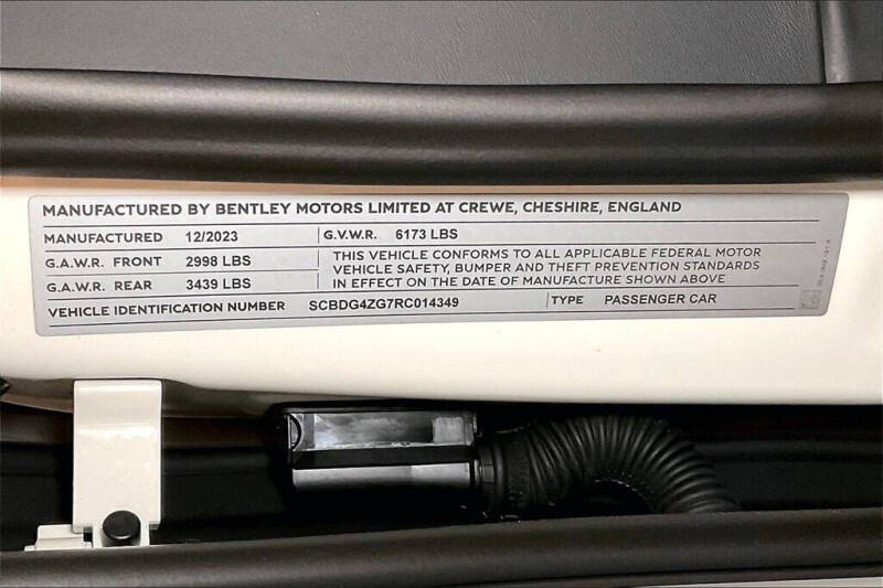 2024 Bentley Continental GTC Azure V8