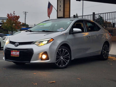 2014 Toyota Corolla S Plus