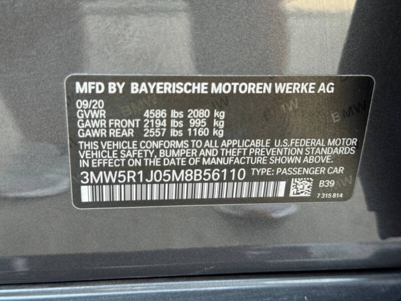 2021 BMW 3 Series 330i