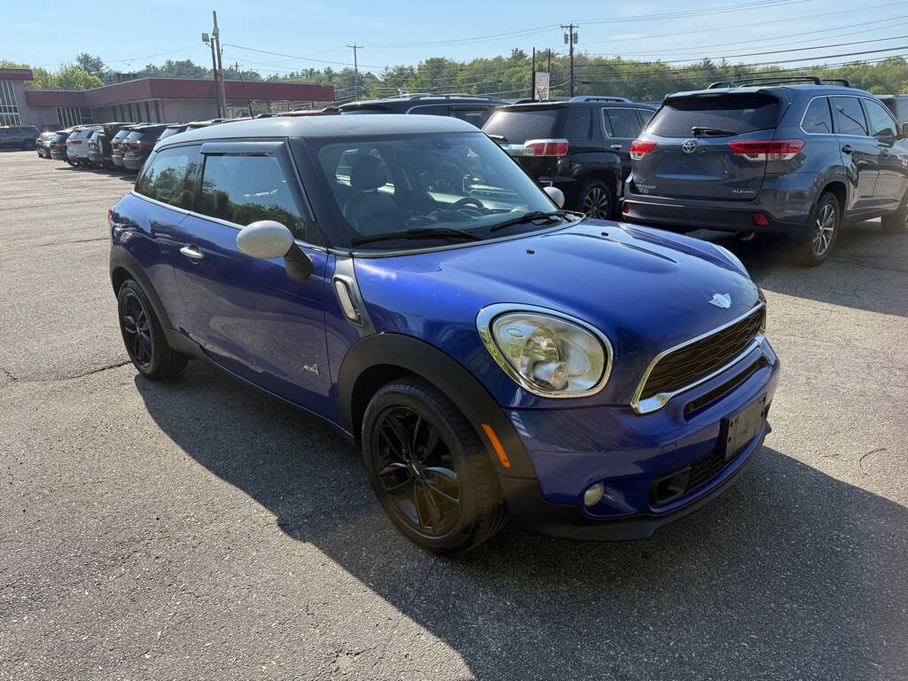 Blue 2013 MINI Paceman Cooper S ALL4 AWD Cooper S ALL4 2dr Hatchback 2