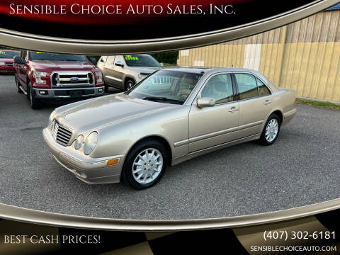 2001 Mercedes-Benz E-Class for sale at Sensible Choice Auto Sales, Inc. in Longwood FL