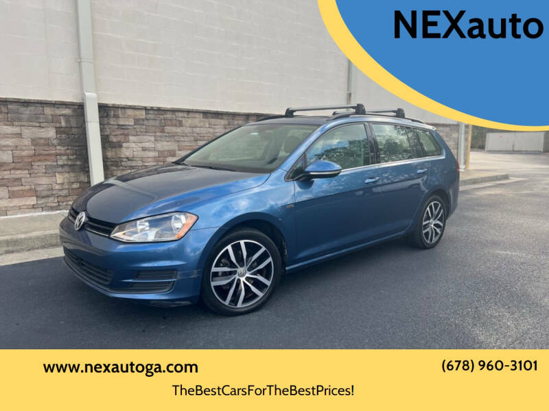 2016 Volkswagen Golf SportWagen for sale at NEXauto in Flowery Branch GA